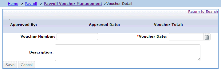PY Create a Payroll Liabilities Voucher